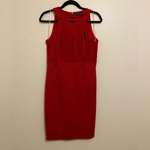 Spense red cocktail dress